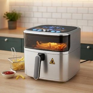 Аэрофритюрница 9л 80&ndash;200&deg; 2000Вт CSokany SK-10081 Серая