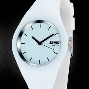 Годинник дитячий Skmei Rubber White 9068C для дітей від 8 років