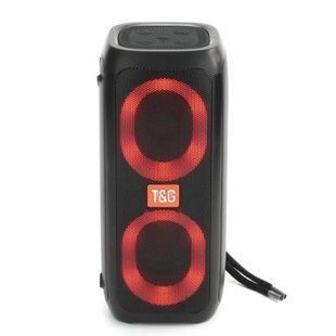 Колонка Bluetooth з функцією speakerphone з радіо TG333 Чорна