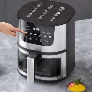 Аэрофритюрница 2400W 7л AIR FRYER Черная