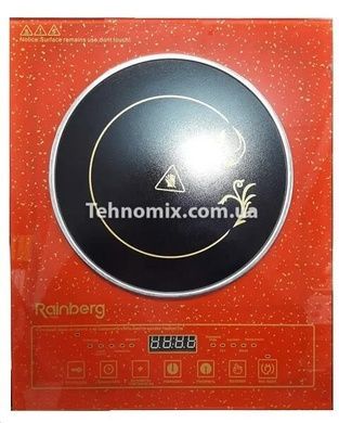 Плита інфрачервона керамічна Rainberg RB-810 однокомфорочная 2500 Вт Червона