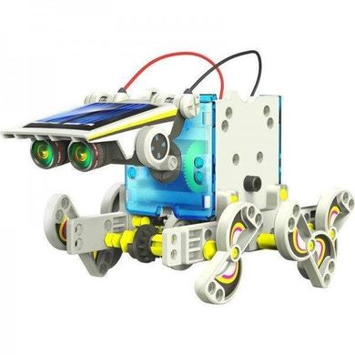 Конструктор Solar Robot з сонячною панеллю і моторчиком 13В1