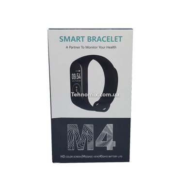 Фитнес браслет Smart Bracelet M4 черные