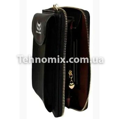 Женский кошелек-сумка Wallerry ZL8591 Черный