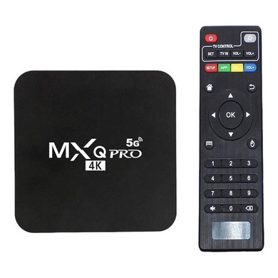 Смарт-TV приставка TV-BOX MXQ Pro 4K, 2 Гб ОЗУ, 16 Гб HDD, Android 13