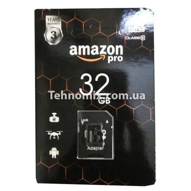 Карта пам'яті Amazon pro 32 Гб з адаптером