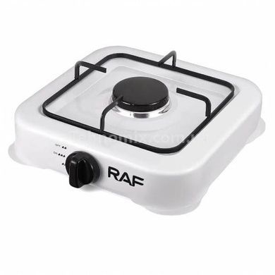 Плита газовая настольная на 1 конфорку RAF 8032 Белая