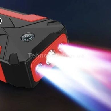 Пускозарядний пристрій для автомобіля у валізі JUMPSTARTER QY31 Чорне з червоним