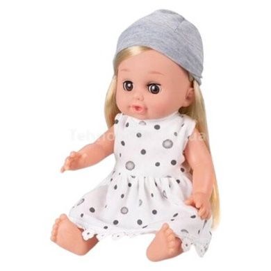 Іграшка Пупс інтерактивний 30см 12 звуків + аксесуари Vinyl Doll WZB8809-9