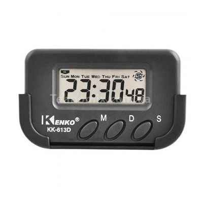 Часы автомобильные KK 613 D + секунды