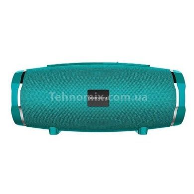 Колонка портативная BOROFONE BR3 Rich sound sports wireless speaker Peacock Blue