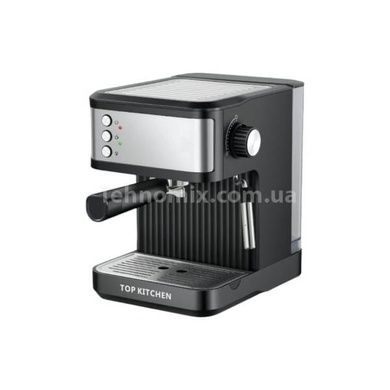 Кофеварка Эспрессо со стимером 1500Вт 15 бар Top Kitchen Tk00215 Черная
