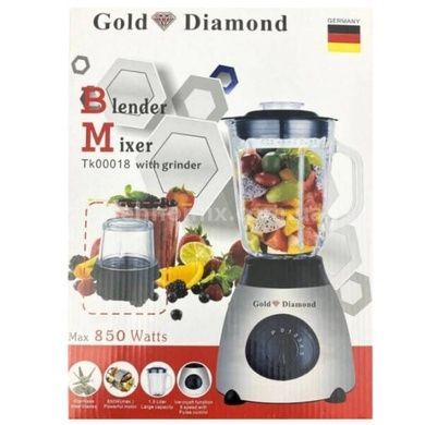Блендер стационарный 850Вт Gold Diamond TK00018 Красный