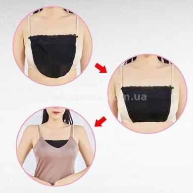 Вставка для слишком глубоких вырезов декольте CAMI SECRET Черная