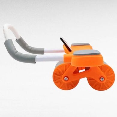 Тренажер-ролик для мышц пресса Roller Wheel Оранжевый