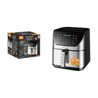 Аерогриль 8л 1700Вт+500Вт Air Fryer RAF R.5388 Чорний