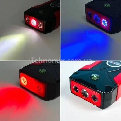 Пускозарядний пристрій для автомобіля у валізі JUMPSTARTER QY31 Чорне з червоним