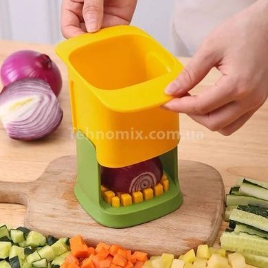 Измельчитель для продуктов ручной 2в1 Желтый