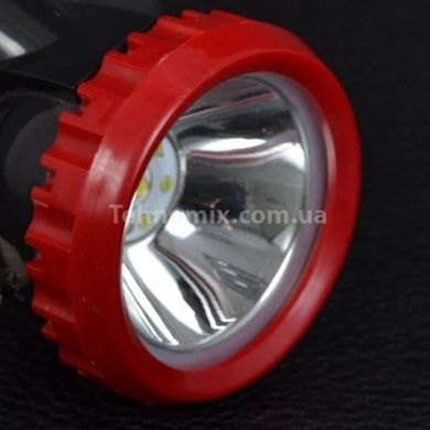 Фонарь шахтерский аккумуляторный 3.7V 220V Черный