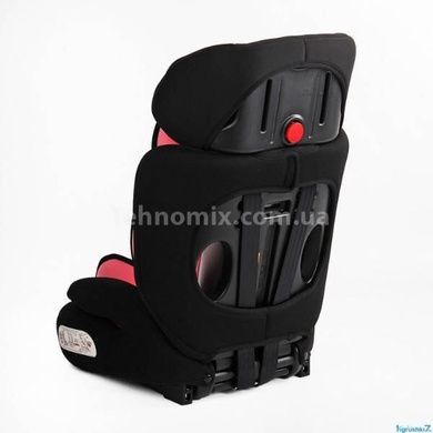 Автокресло детское система ISOFIX вес ребенка от 9-36 кг JOY RS-64188 Розовое
