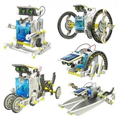 Конструктор Solar Robot с солнечной панелью и моторчиком 13в1
