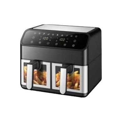 Аерофритюрка DOMOTEC MS-3226 4800W 7,5+7,5Л Чорна