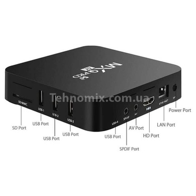 Смарт-TV приставка TV-BOX MXQ Pro 4K, 2 Гб ОЗУ, 16 Гб HDD, Android 13