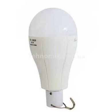 Лампочка з акумулятором на гачку 18650*2 BL FA 3820 usb зарядка