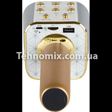 Караоке мікрофон WSTER WS-1688 Золотий