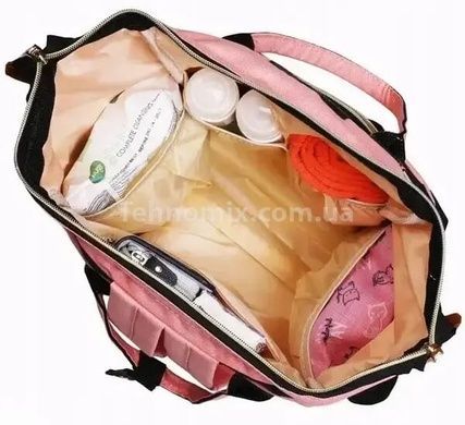 Сумка-рюкзак для мам Mom Bag Розовая
