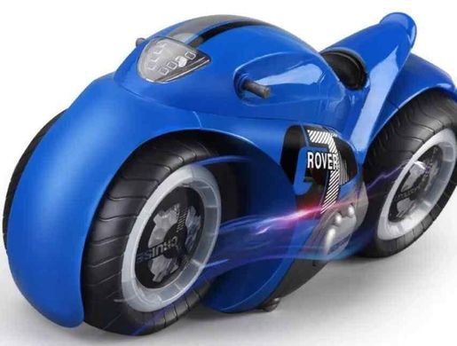 Радиоуправляемый мотоцикл Drift Motorcycle Mist Spray Car Синий