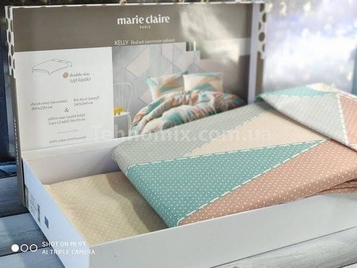 Постельное белье Marie Claire Kelly Ранфорс Хлопок Семейный размер