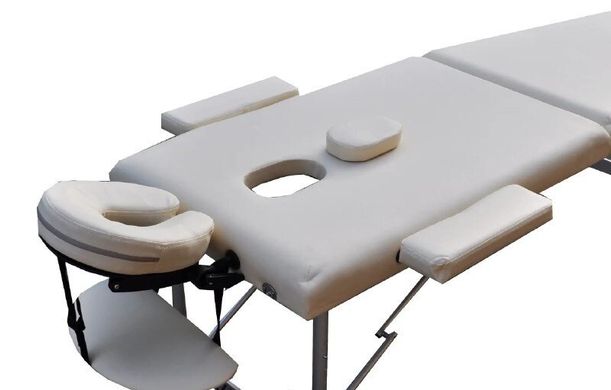Масажний стіл з вирізом ZENET ZET-1044 CREAM розмір S (180*60*61)