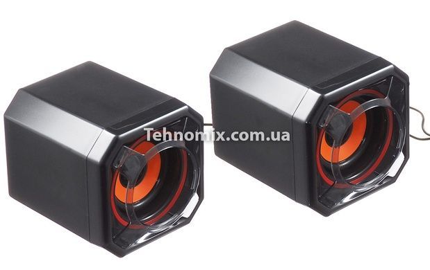 Комп'ютерні колонки акустика 2.0 UKC USB A8 Чорні