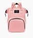 Сумка-рюкзак для мам Mom Bag Розовая