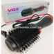﻿Фен-щетка для укладки волос VGR V416 1000W Черный