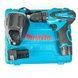 Шуруповерт акумуляторний Makita DF330DWE 18В/2Ач Li-Ion