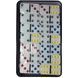 Домино пластмассовое 55шт в железной коробке Double Color Dot