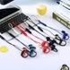 Наушники вакуумные беспроводные с микрофоном Bluetooth G5 Черные с оранжевым