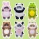 Игрушка мягкая 30см Котик в костюмчике Собачки