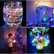 Світлодіодна гірлянда 12м 100LED RGB (живлення від сонячної панелі) Мультикольорова