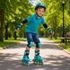 Ролики детские раздвижные с полным комплектом защиты р 34-37 Scale Sports Mint Бирюзовые