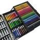 Набір для дитячої творчості та малювання Painting Set 145 предметів Космонавт Блакитний