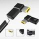 Перехідник для ноутбука з Type-C на Square Plug 5.5&times;2.1mm Чорний