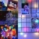 Світлодіодна гірлянда 12м 100LED RGB (живлення від сонячної панелі) Мультикольорова
