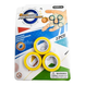 Магнитные вращающиеся кольца спиннер Stress Relief Magnetic Rings Желтый