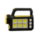 Світлодіодний ліхтар LED COB HS8029 з акумулятором і сонячною панеллю Жовтий з чорним
