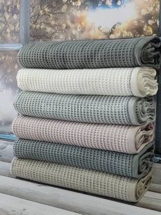 Рушники Pupilla Menhattan 40х60см Вафельні набір 6шт
