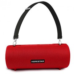 Портативная Bluetooth колонка Hopestar H39 с влагозащитой Красная