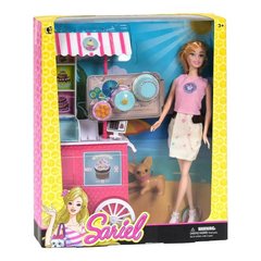 Набор с куклой Магазин на колесах с аксессуарами Sariel